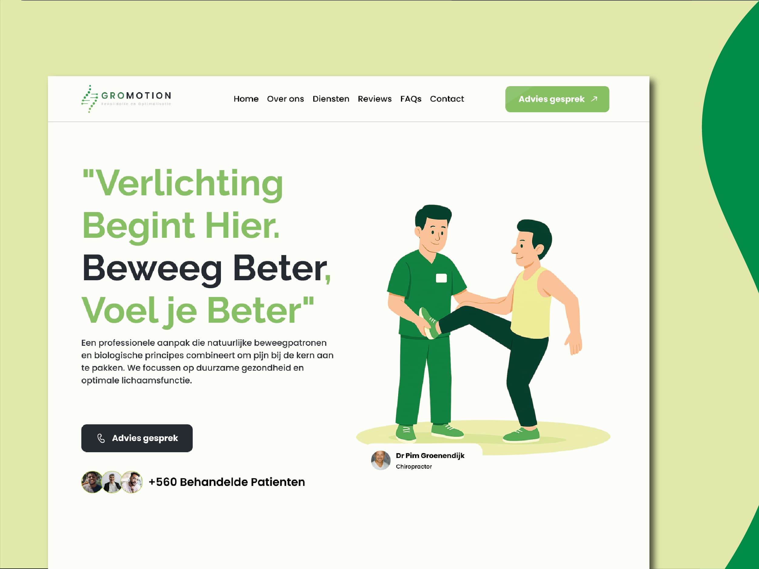 Gromotion – Holistische & Moderne Fysiotherapie